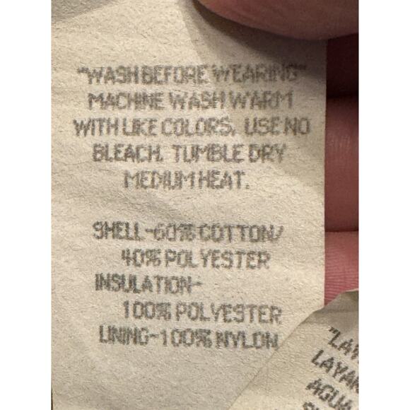 Xl Duxbak Camp Hunting Jacket Camouflage Tree Green Made In USA - Picture 14 of 16